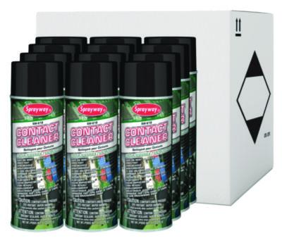 Contact Cleaner, 10 oz Aerosol Spray, 12/Carton