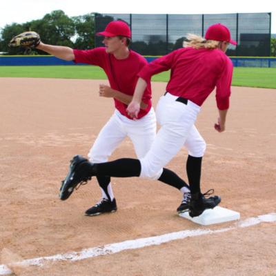 Champion Sports Hollywood Pro Anchored Base Set, 15" x 15", 3/Set (CSIM500) CSIM500