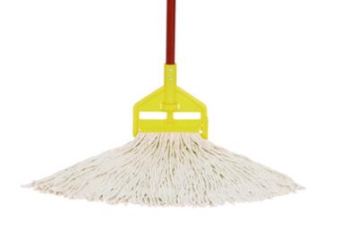 Economy Cut-End Rayon Mop Head, 24oz, 1