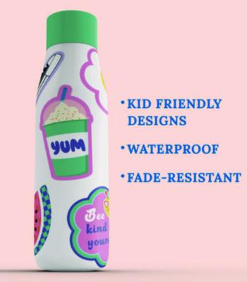 Vinyl Stickers, We Stick Together, Small, Assorted, 100 Stickers