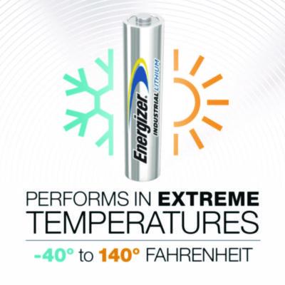 Energizer Industrial Lithium AAA Battery, 1.5 V, 4/Pack (LN92PK) EVELN92PK
