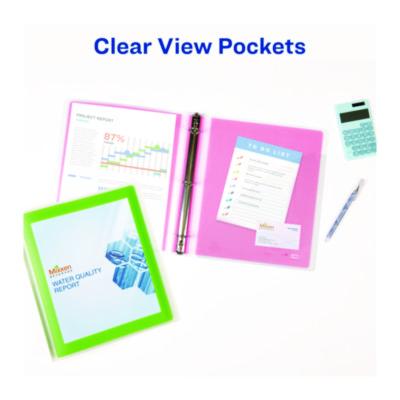 Flexi-View Binder with Round Rings, 3 Rings, 1