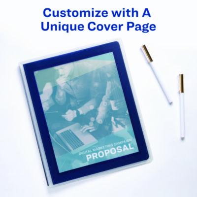 Flexi-View Binder with Round Rings, 3 Rings, 1