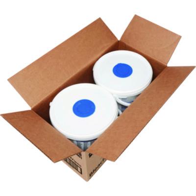 Bleach Germicidal Wipes, 1-Ply, 12 x 12, Unscented, White, 110/Bucket, 2 Buckets/Carton