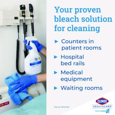 Bleach Germicidal Cleaner, 128 oz Refill Bottle