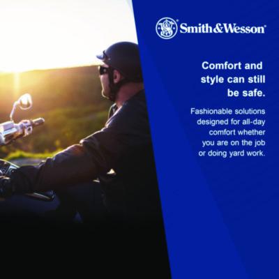 44 Magnum Safety Glasses, Black Frame, Black Lens, 12/Box