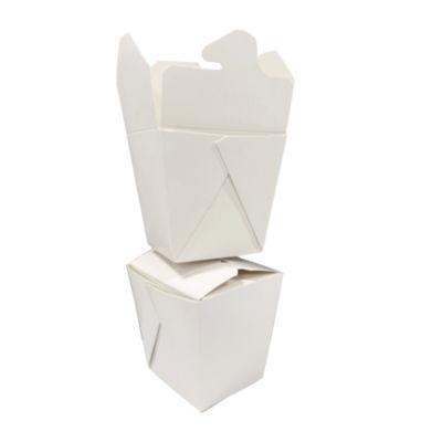 Food Pail, 16 oz, 3.63 x 3 x 3.5, White, Paper, 400/Carton