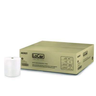 Hard Wound Roll Towel, 1-Ply, 8