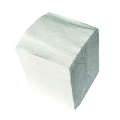 Cocktail Napkins, 1-Ply, 9w x 9d, White, 500/Pack, 8 Packs/Carton