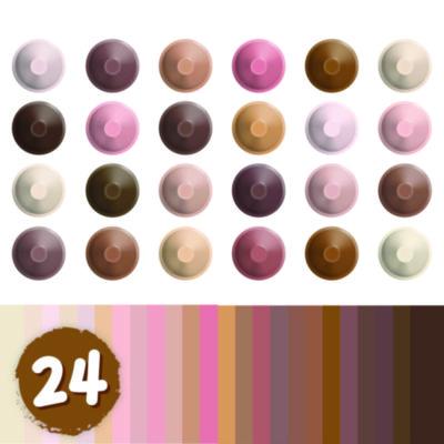 Colors of the World Crayons, Assorted, 24/Pack