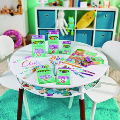 Colors of Kindness Fine Line Washable Markers, Fine Bullet Tip, Assorted Colors, 10/Box