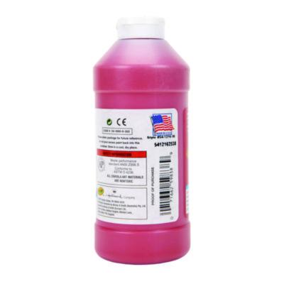 Premier Tempera Paint, Red, 16 oz Bottle