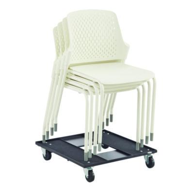 Stacking Chair Cart, Metal, 23.13