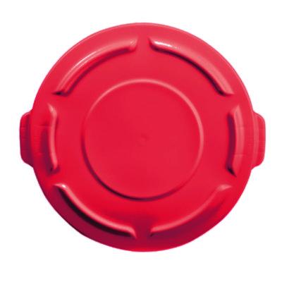 BRUTE Self-Draining Flat Top Lids for 32 gal Round BRUTE Containers, 22.25