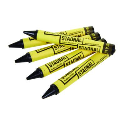Crayola Staonal Marking Crayons, Black, 8/box (CYO5200023051) CYO5200023051