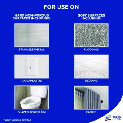 Disinfectant Spray To Go, Crisp Linen Scent, 1.5 oz Aerosol Spray, 12/Carton