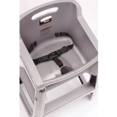 Safety Strap Kit with Hardware for Baby-Changing Station, 3 x 7, Black