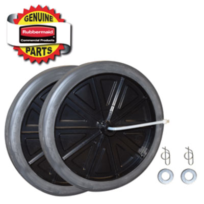 12-Inch Wheel Kit with Hardware, Black