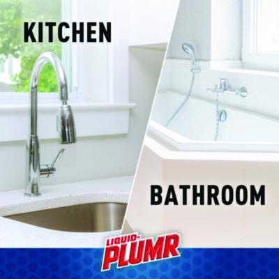 Pro-Strength Full Clog Destroyer Plus PipeGuard, Gel, 80 oz, 6/Carton