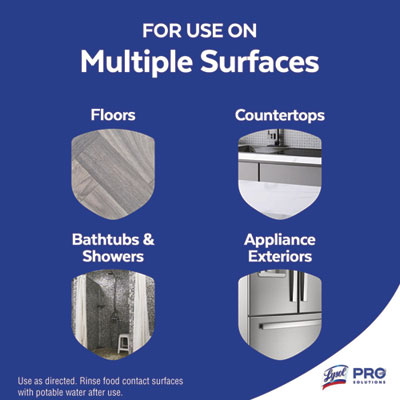 Power Clean Concentrated Multi-Surface Cleaner, Cool Adirondack, 28 oz Pour Bottle, 9/Carton