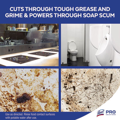 Power Clean Concentrated Multi-Surface Cleaner, Cool Adirondack, 28 oz Pour Bottle, 9/Carton