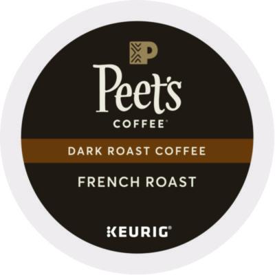 Peet%27s Coffee & Tea French Roast Coffee K-Cups, 22/box (GMT6545) GMT6545