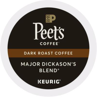 Peet%27s Coffee & Tea Major Dickason%27s Blend K-Cups, 22/box (GMT6547) GMT6547