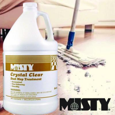 Misty Crystal Clear Dust Mop Treatment, Slightly Fruity Scent, 1 Gal Bottle (AMR1003411EA) AMR1003411EA