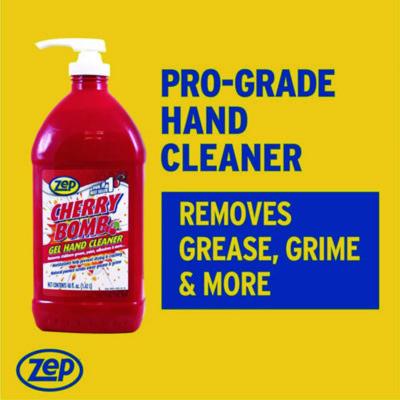 Cherry Bomb Gel Hand Cleaner, Cherry Scent, 48 oz