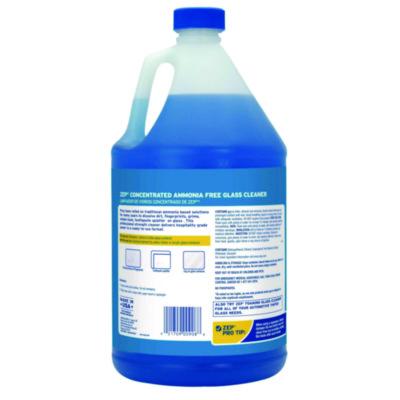 Streak-Free Glass Cleaner, Pleasant Scent, 1 gal Bottle, 4/Carton