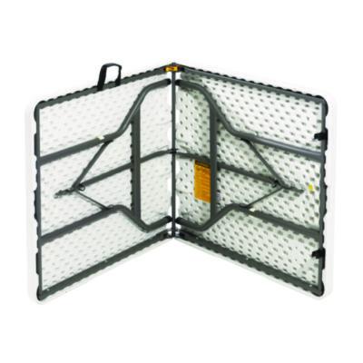 IndestrucTable Classic Bi-Folding Table, Rectangular, 60