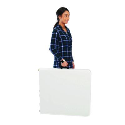 IndestrucTable Classic Bi-Folding Table, Rectangular, 60