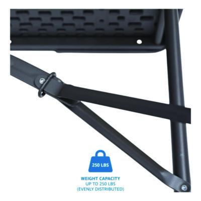 IndestrucTable Classic Bi-Folding Table, Rectangular, 60