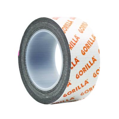 Max Strength Mounting Tape, Permanent, Holds Up to 45 lb (3 lbs per 4 in), 1 x 60, Black