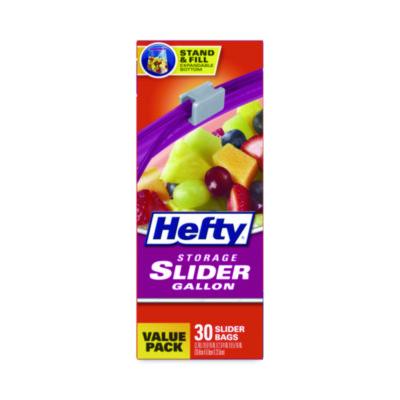 Slider Stand and Fill Food Storage Bags, Gallon, 10.56