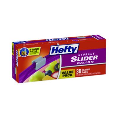 Slider Stand and Fill Food Storage Bags, Gallon, 10.56
