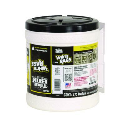 Z300 Wipers Big Grip Dispenser, 1-Ply, 10 x 12, White, 2/Carton