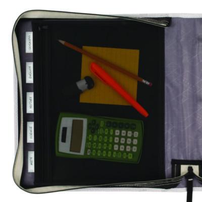 Zipper Binder, 3 Rings, 2