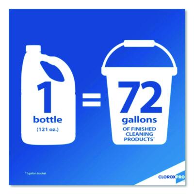 Concentrated Germicidal Bleach, Regular, 121 oz Bottle