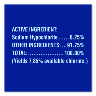 Concentrated Germicidal Bleach, Regular, 121 oz Bottle