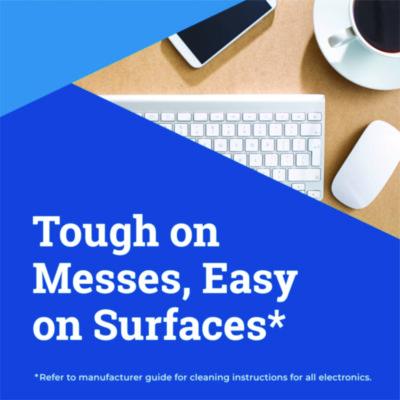 Disinfecting Wipes, 1-Ply, 7 x 8, Lemon Fresh, White, 75/Canister