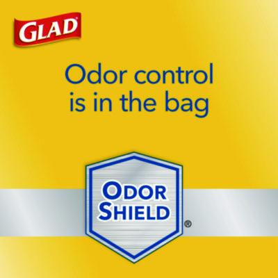 ForceFlex Kitchen Drawstring Trash Bags, 13 gal, 23.75 x 24.88, White, 240/Carton