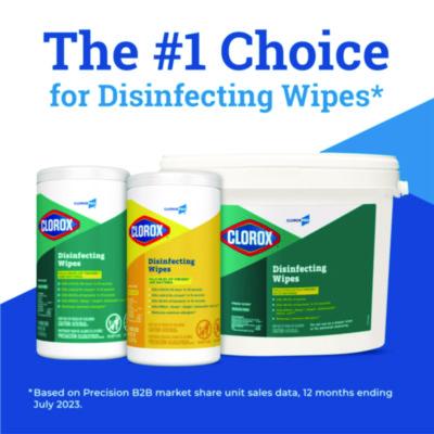 Disinfecting Wipes, 1-Ply, Fresh Scent, 7 x 8, White, 75/Canister, 6 Canisters/Carton