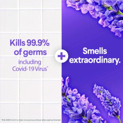 Scentiva Disinfecting Multi-Surface Cleaner, Bleach Free, Lavender and Jasmine, 32 oz Spray Bottle