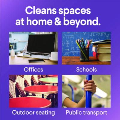 Scentiva Disinfecting Multi-Surface Cleaner, Bleach Free, Lavender and Jasmine, 32 oz Spray Bottle