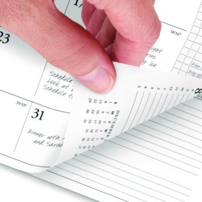 Executive Weekly/Monthly Planner Refill with Hourly Appointments, 8.75 x 6.88, White Sheets, 12-Month (Jan to Dec): 2025