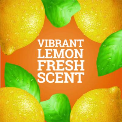 CloroxPro Multi-Surface Cleaner Concentrated, Lemon Fresh Scent, 80 oz Bottle, 3/Carton