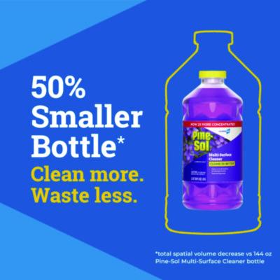 CloroxPro Multi-Surface Cleaner Concentrated, Lavender Clean Scent, 80 oz Bottle, 3/Carton