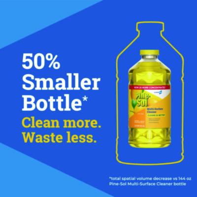 CloroxPro Multi-Surface Cleaner Concentrated, Lemon Fresh Scent, 80 oz Bottle