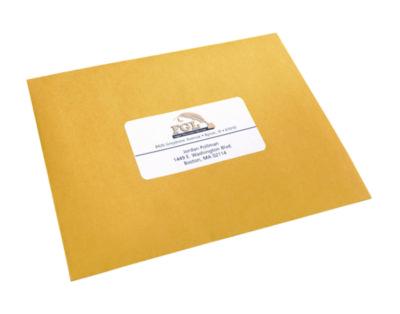 White Shipping Labels-Bulk Packs, Inkjet/Laser Printers, 2 x 4, White, 10/Sheet, 250 Sheets/Box